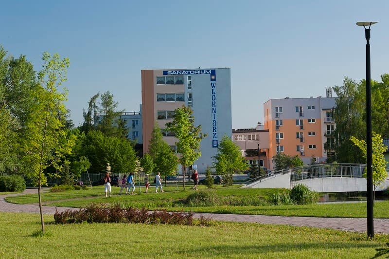 Sanatorium Włókniarz view