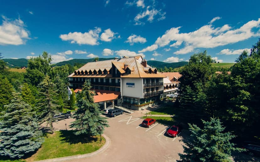 Centrum Zdrowia i Rekreacji Geovita w Złockiem / Muszyna view